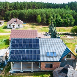 Dom jednorodzinny w Staszowie 10.72 kWp