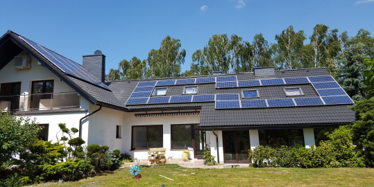 Dom jednorodzinny w Kielcach 10 kWp